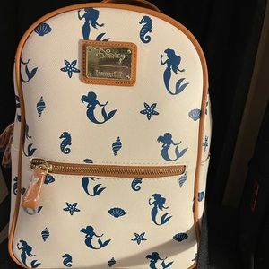 Ariel all over print loungefly mini backpack